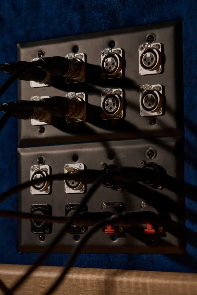 El patch panel del estudio