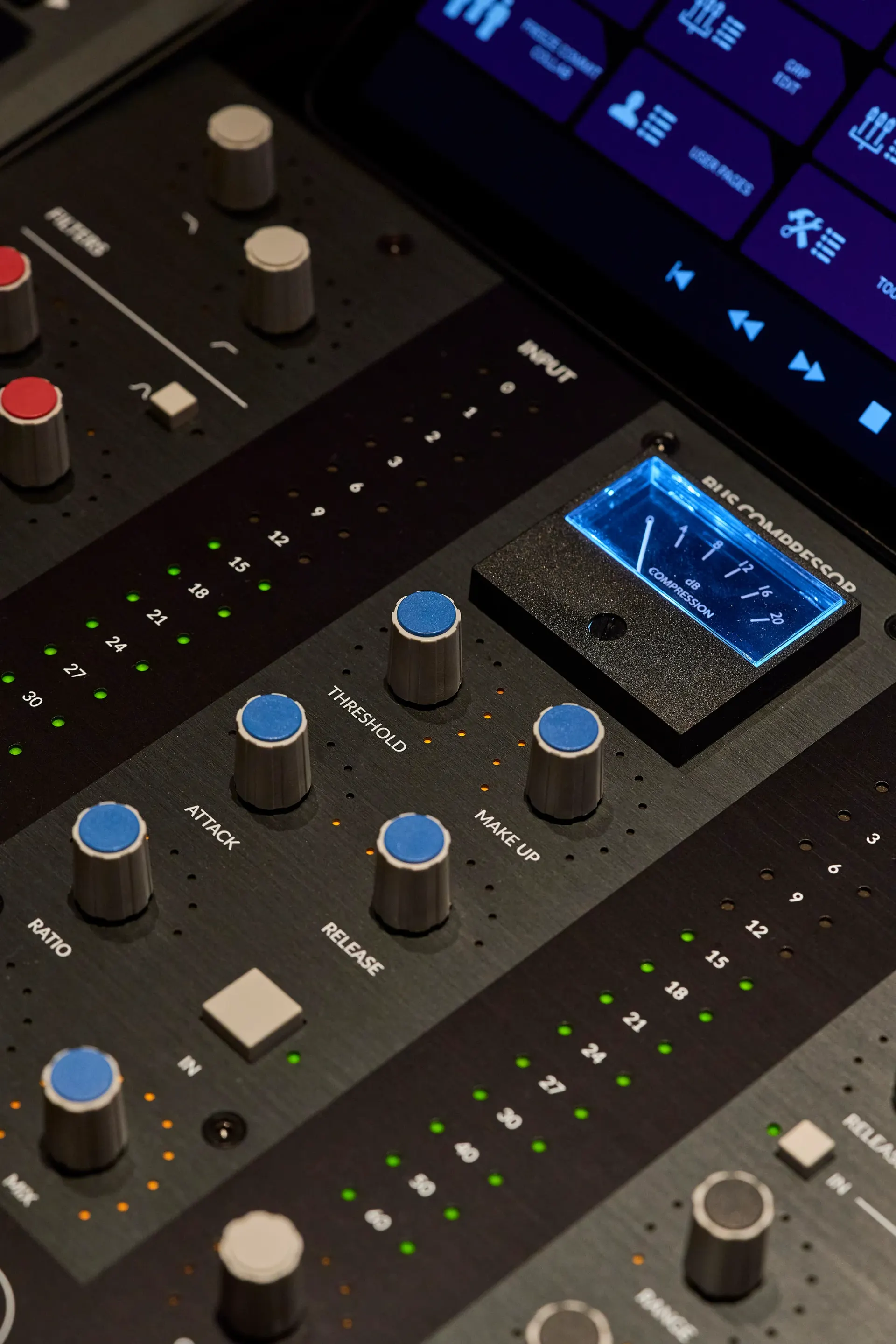 El compresor de bus SSL del estudio